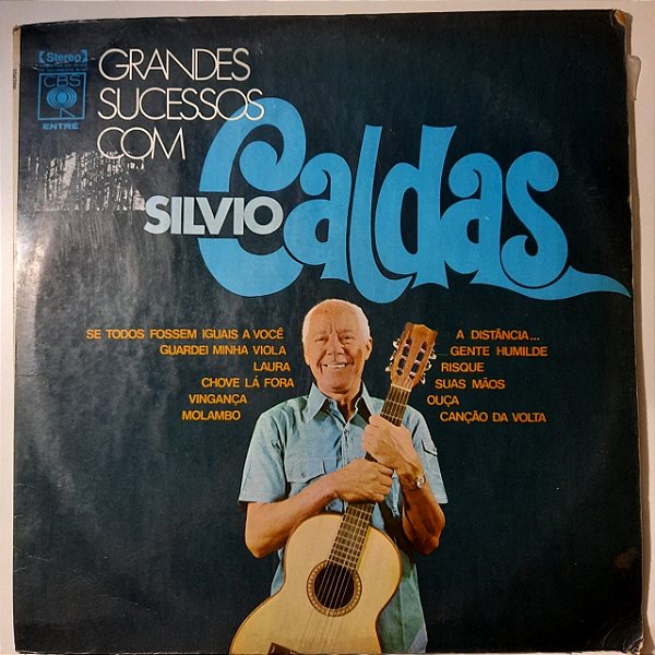 Disco de Vinil Grandes Sucessos com Silvio Caldas Interprete Silvio Caldas (1974) [usado]