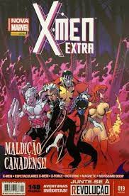 Gibi X-men Extra Nº 19 - Totalmente Nova Marvel Autor Maldição Canadense (2015) [usado]