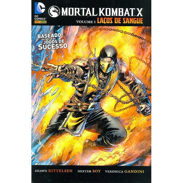 Gibi Mortal Kombat X - Volume 1 Autor (2015) [usado]