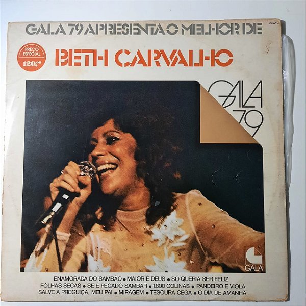 Disco de Vinil o Melhor de Beth Carvalho Interprete Beth Carvalho (1979) [usado]