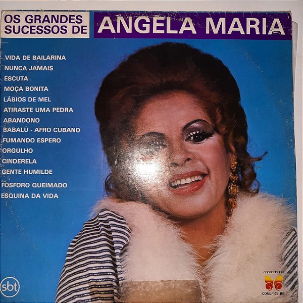 Disco de Vinil Seleçao de Ouro - Angela Maria Interprete Angela Maria (1991) [usado]