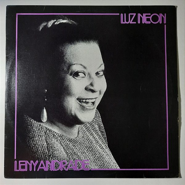 Disco de Vinil Luz Neon - Leny Andrade Interprete Leny Andrade (1985) [usado]