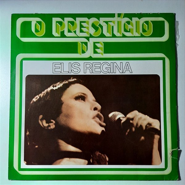 Disco de Vinil o Prestigio de Elis Regina Interprete Elis Regina (1983) [usado]