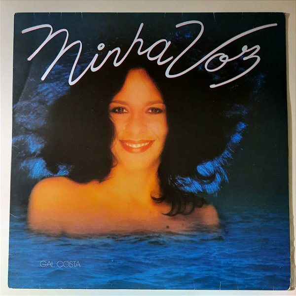 Disco de Vinil Minha Voz - Gal Costa Interprete Gal Costa (1982) [usado]