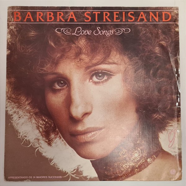 Disco de Vinil Barbra Streisand Love Songs Interprete Barbra Streisand (1983) [usado]