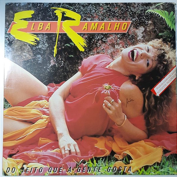 Disco de Vinil Elba Ramalho - do Jeito que a Gente Gosta Interprete Elba Ramalho (1984) [usado]