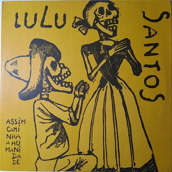Disco de Vinil Lulu Santos ‎- Assim Caminha a Humanidade Interprete Lulu Santos (1994) [usado]