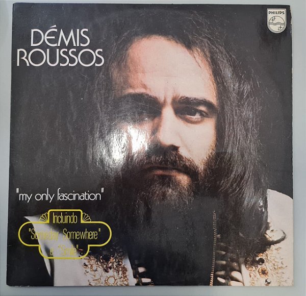 Disco de Vinil My Only Fascination - Démis Roussos Interprete Démis Roussos (1974) [usado]