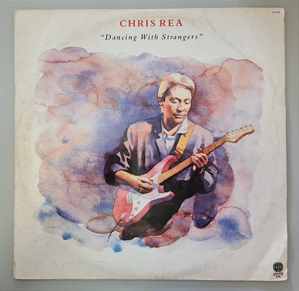 Disco de Vinil Dancing With Strangers Interprete Chris Rea (1987) [usado]
