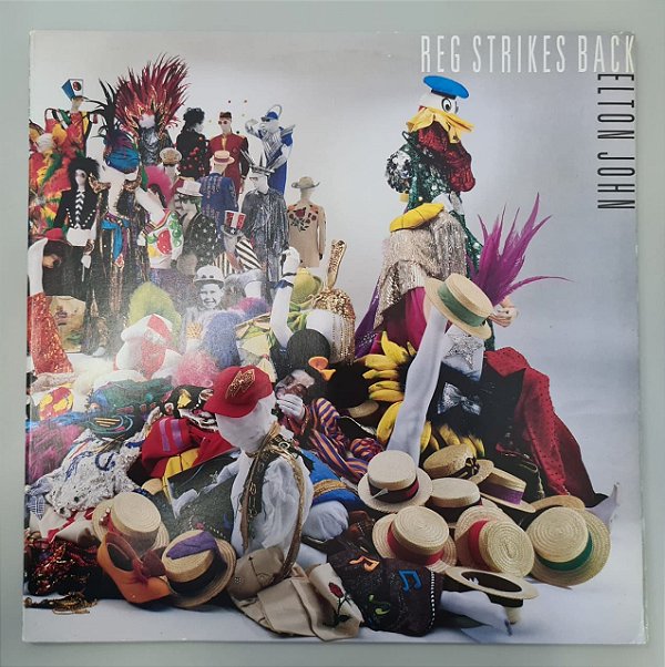 Disco de Vinil Reg Strikes Back Interprete Elton John (1988) [usado]