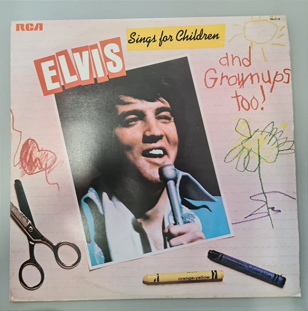 Disco de Vinil Sings For Children And Grown Ups Too Interprete Elvis (1978) [usado]