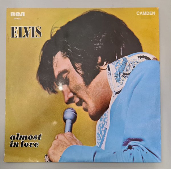 Disco de Vinil Almost In Love Interprete Elvis (1970) [usado]
