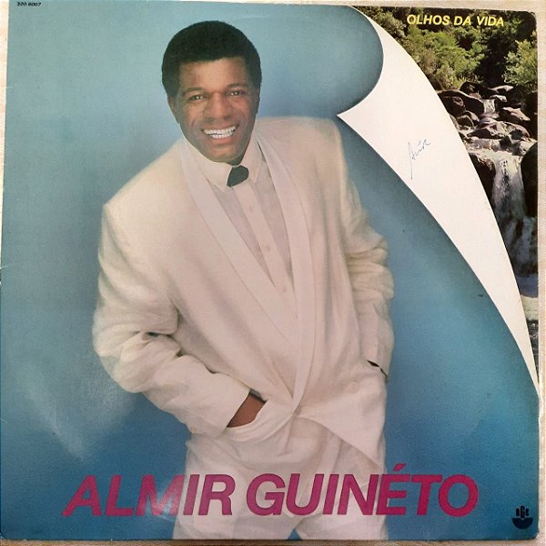 Disco de Vinil Almir Guinéto - Olhos da Vida Interprete Almir Guinéto (1988) [usado]
