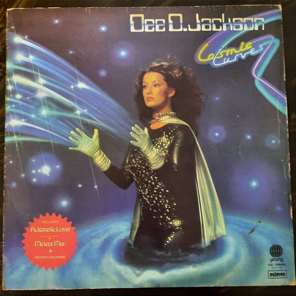 Disco de Vinil Dee D. Jackson - Cosmic Curves Interprete Dee D. Jackson (1978) [usado]