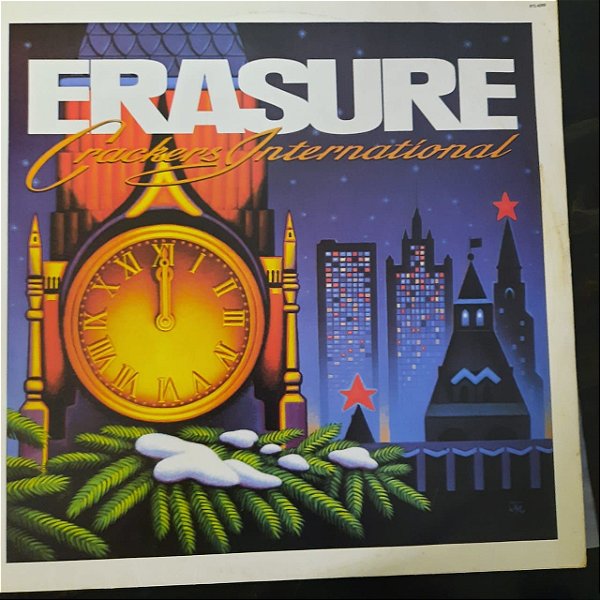 Disco de Vinil Erasure - Crackers International Interprete Erasure (1989) [usado]