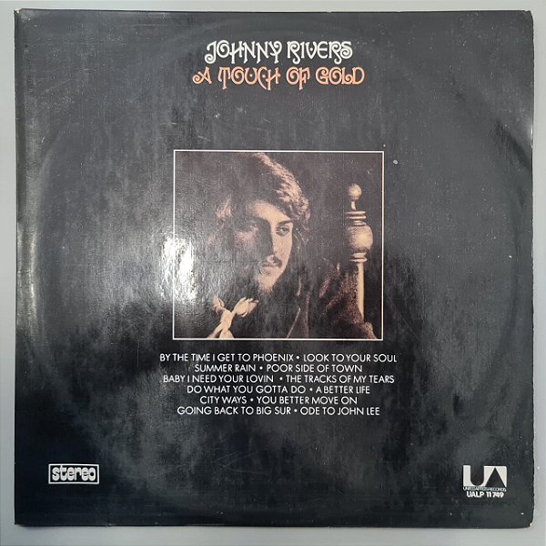 Disco de Vinil a Touch Of Gold Interprete Johnny Rivers (1968) [usado]