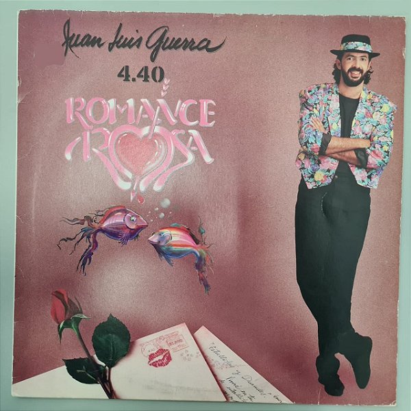 Disco de Vinil Romance Rosa Interprete Juan Luis Guerra (1992) [usado]