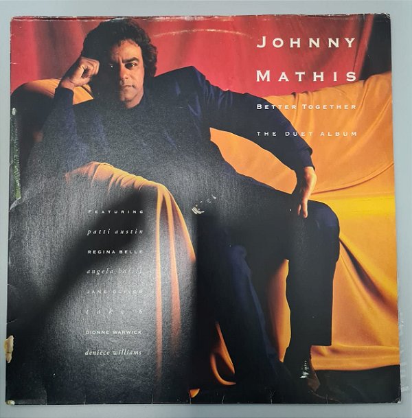 Disco de Vinil Better Together Interprete Johnny Mathis (1991) [usado]