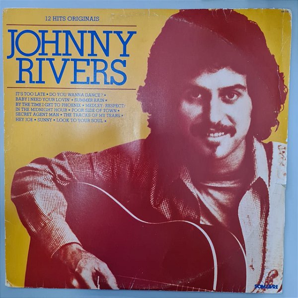Disco de Vinil 12 Original Hits Interprete Johnny Rivers (1983) [usado]