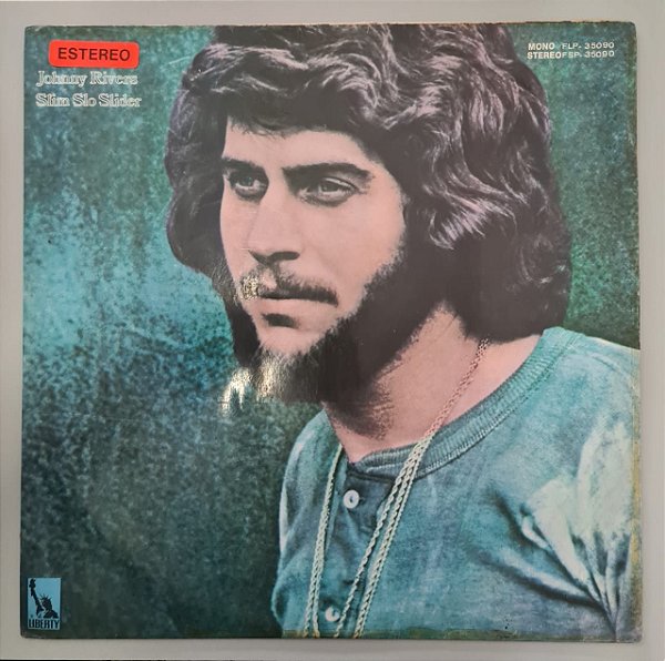 Disco de Vinil Slim Slo Slider Interprete Johnny Rivers (1970) [usado]
