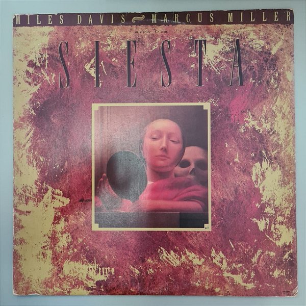 Disco de Vinil Siesta Interprete Miles Davis & Marcus Miller (1987) [usado]