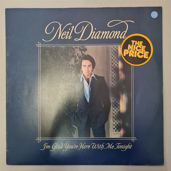 Disco de Vinil I''m Glad You''re Here With Me Tonight Interprete Neil Diamond (1977) [usado]