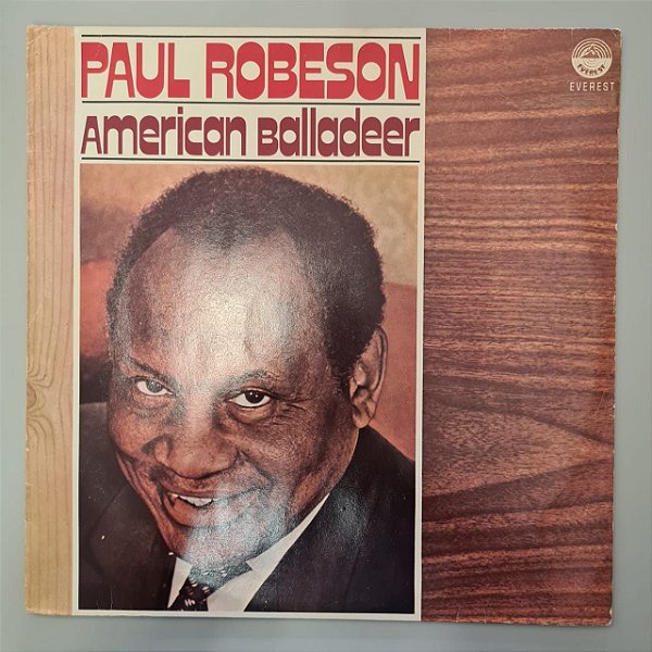 Disco de Vinil American Baladeer Interprete Paul Robeson (1977) [usado]