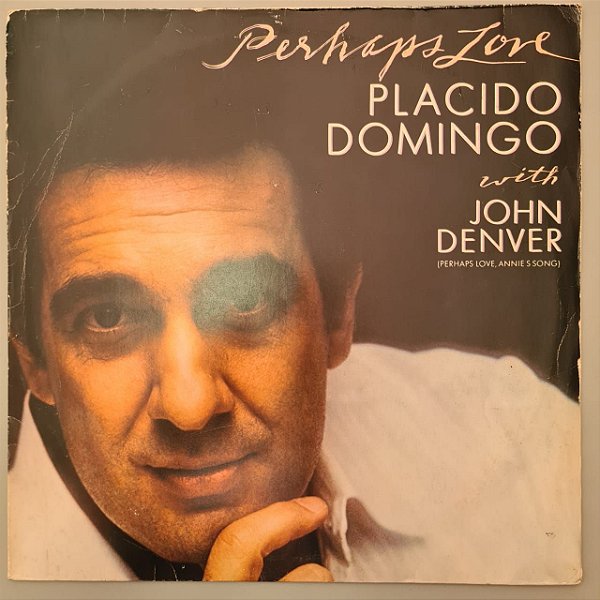 Disco de Vinil Perhaps Love Interprete Placido Domingo & John Denver (1981) [usado]