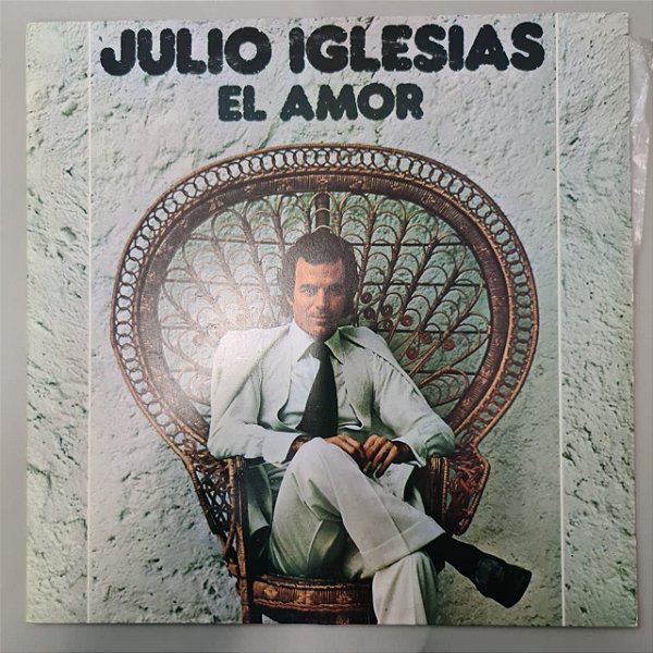 Disco de Vinil El Amor Interprete Julio Iglesias (1975) [usado]