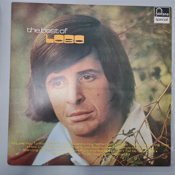 Disco de Vinil The Best Of Lobo Interprete Lobo (1974) [usado]