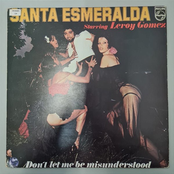 Disco de Vinil Santa Esmeralda & Leroy Gómes - Don''t Let Me Be Misunderstood (1977) Interprete Santa Esmeralda e Leroy Gómes (1977) [usado]
