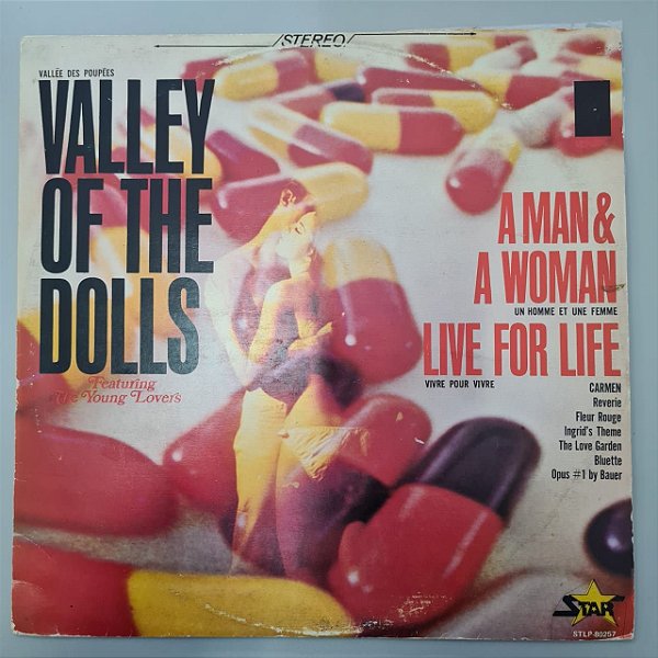 Disco de Vinil The Valley Of The Dolls Interprete The Young Lovers (1968) [usado]