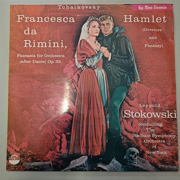 Disco de Vinil Rimini, Fantasia For Orchestra (after Dante) Op.32 / Hamlet (overture And Fantasy) Interprete Tchaikovsky (1959) [usado]