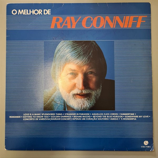 Disco de Vinil o Melhor de Ray Conniff Interprete Ray Conniff (1983) [usado]