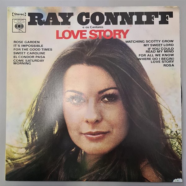 Disco de Vinil Love Story Interprete Ray Conniff (1970) [usado]