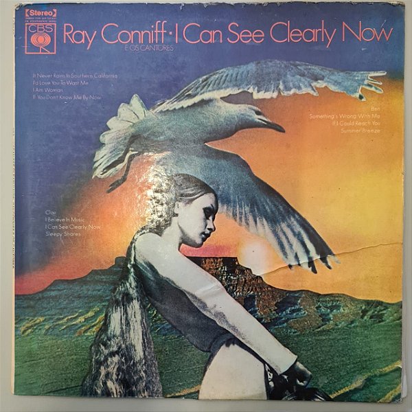 Disco de Vinil I Can See Clearly Now Interprete Ray Conniff (1973) [usado]