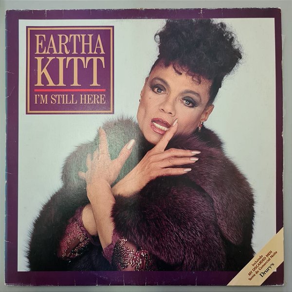 Disco de Vinil I''m Still Here Interprete Eartha Kitt (1989) [usado]