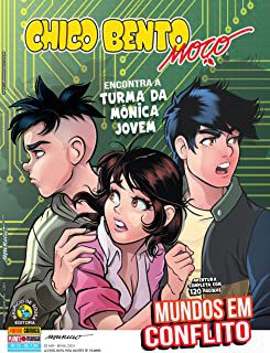 Gibi Chico Bento Moço Nº 12 - Encontra a Turma da Mônica Jovem Autor Mauricio de Sousa (2014) [usado]