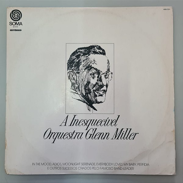 Disco de Vinil a Inesquecível Orquestra de Glenn Miller Interprete Glenn Miller (1975) [usado]