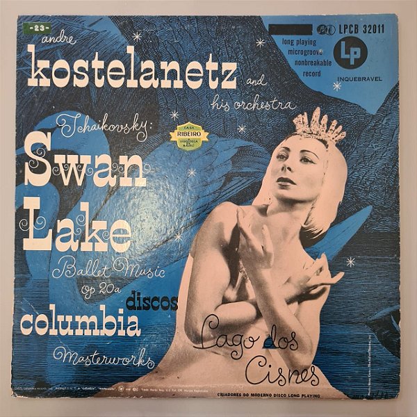 Disco de Vinil Tchaikovsky: o Lago dos Cisnes Interprete Andre Kostekanetz e sua Orquestra (1950) [usado]