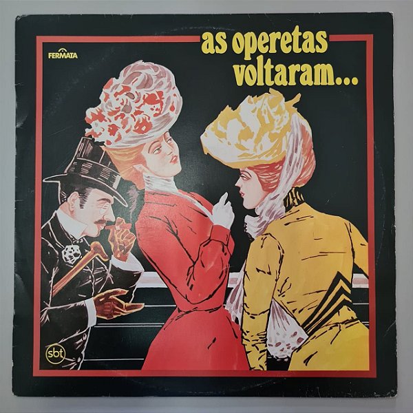 Disco de Vinil as Operetas Voltaram... Interprete Vários Artistas. (1983) [usado]