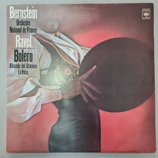 Disco de Vinil Leonard Bernstein Regendo Ravel Interprete Leonard Bernstein & Orchestre National de France (1978) [usado]