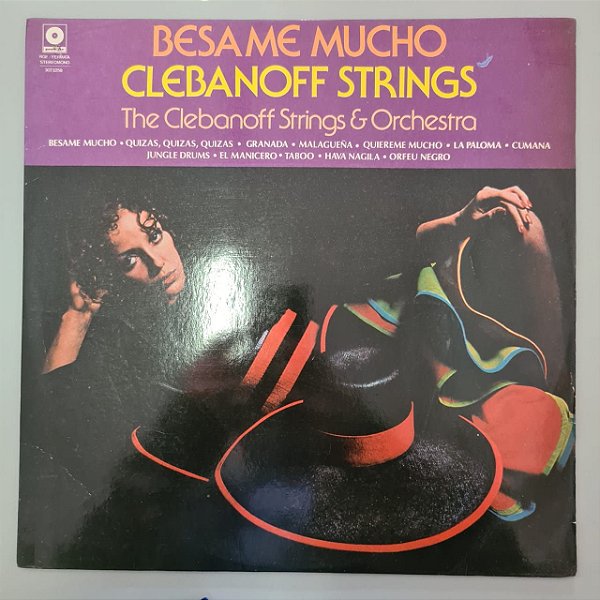 Disco de Vinil Besame Mucho Interprete Clebanoff Strings (1975) [usado]
