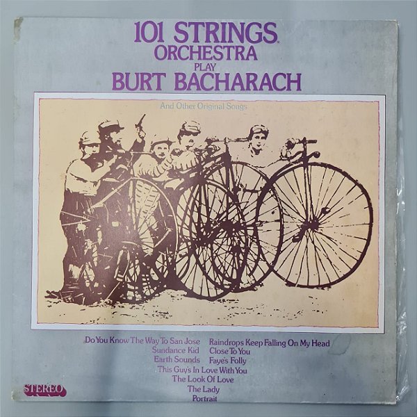Disco de Vinil 101 Strings Orchestra Interprete Burt Barach (1976) [usado]