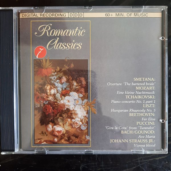 Cd Romantic Classics 7 Interprete Varios Artistas (1988) [usado]
