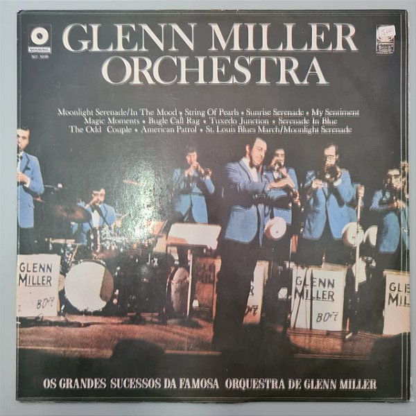Disco de Vinil os Grandes Sucessos da Famosa Orquestra de Glenn Miller Interprete Glenn Miller (1971) [usado]