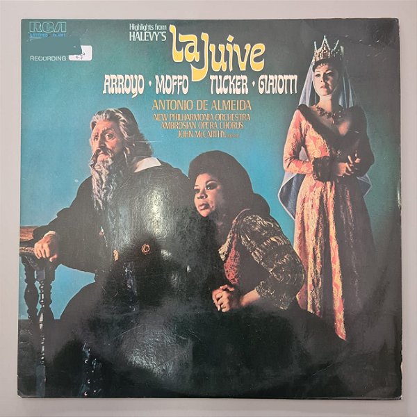 Disco de Vinil Highlights From Halevys Interprete La Juive (1974) [usado]