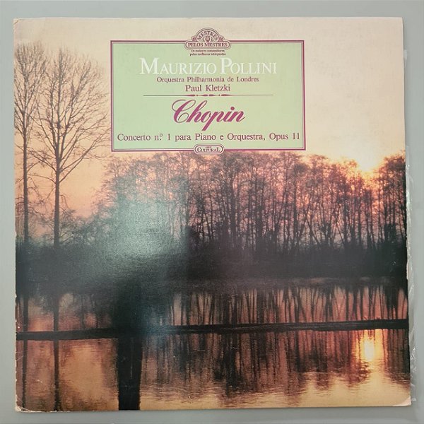 Disco de Vinil Chopin - Mestres Pelos Mestres Interprete Maurizio Pollini (1985) [usado]