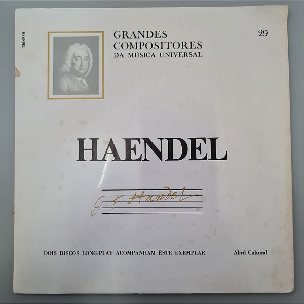 Disco de Vinil Haendel - Grandes Compositores da Música Universal Interprete Georg Friedrich Händel (1969) [usado]