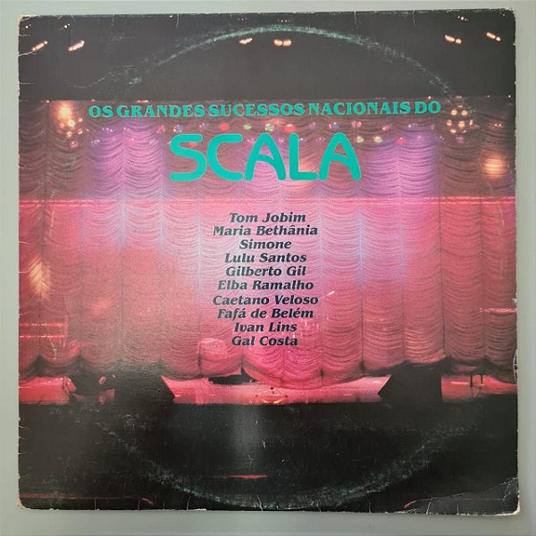 Disco de Vinil os Grandes Sucessos Nacionais do Scala Interprete Vários Artistas (1988) [usado]